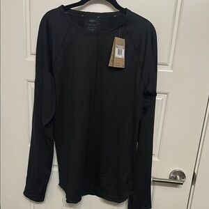 Nike Yoga Men's Black Long Sleeve Shirt